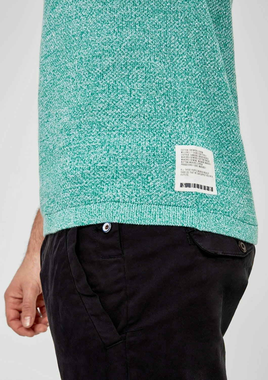 Pullover langarm green mela Bild 4