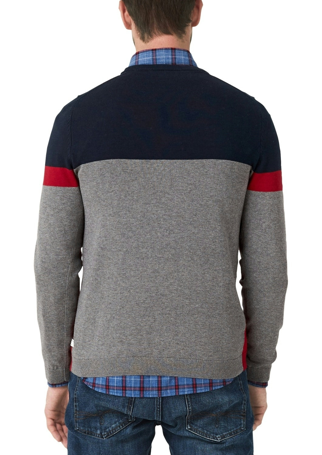 Pullover langarm BLUE Bild 3