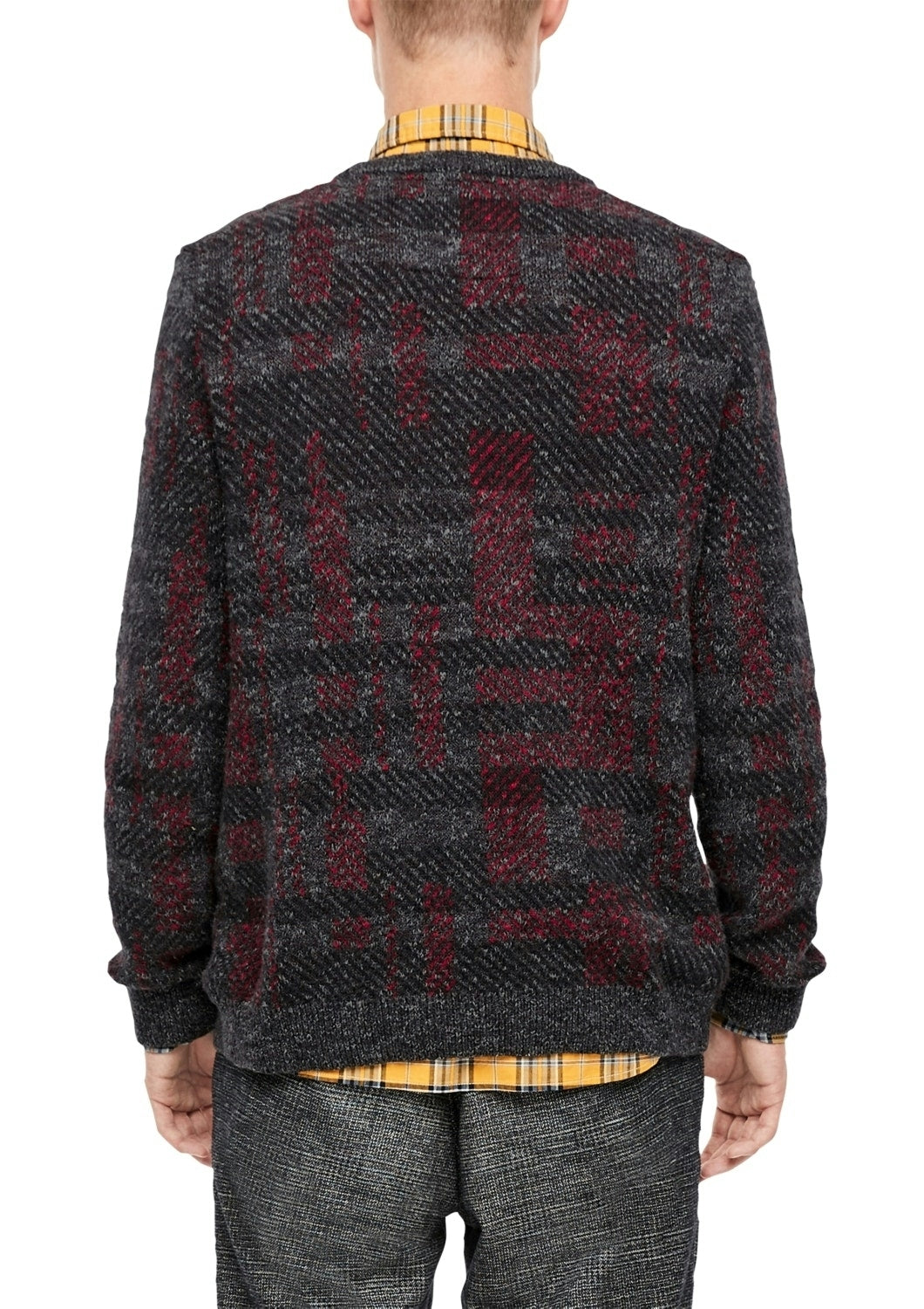 Pullover langarm GREY/BLACK Bild 3