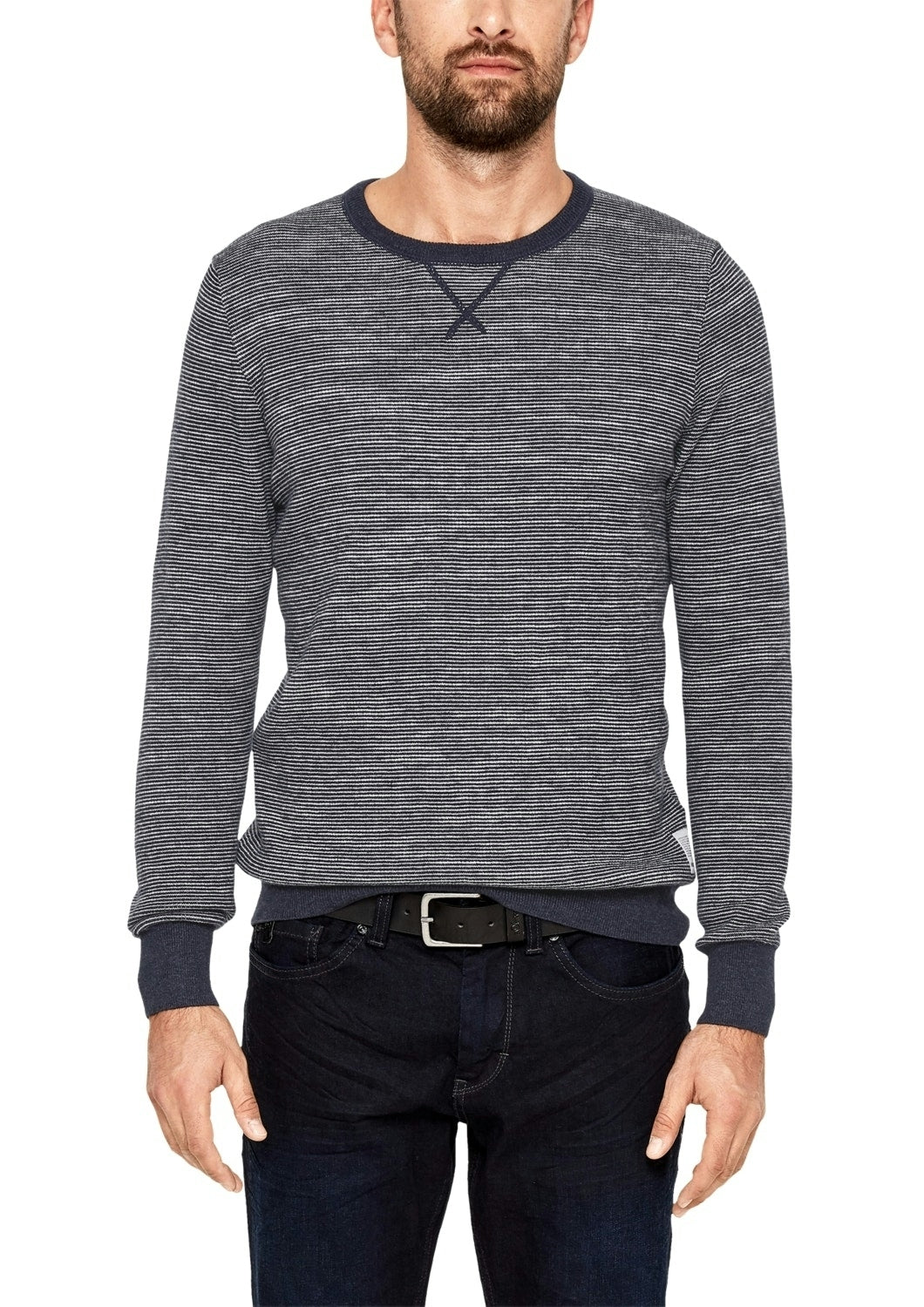 Pullover langarm BLUE Bild 2