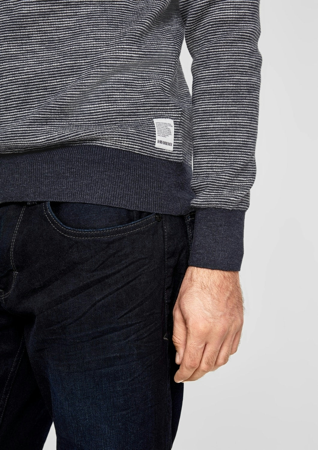 Pullover langarm BLUE Bild 4