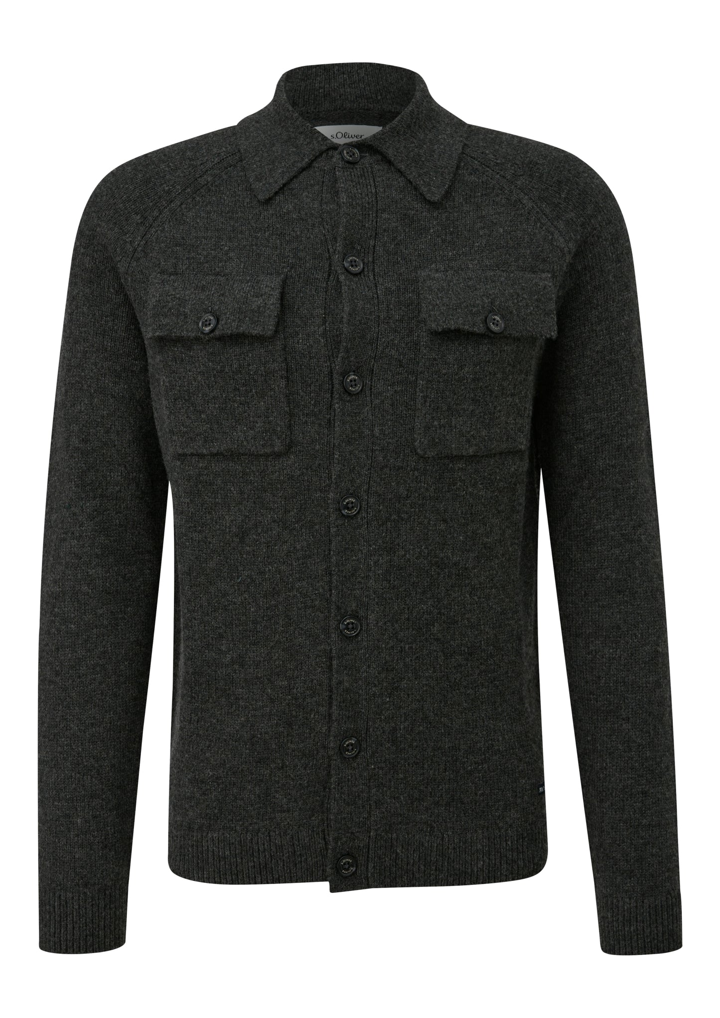 Strickjacke GREY/BLACK Bild 1