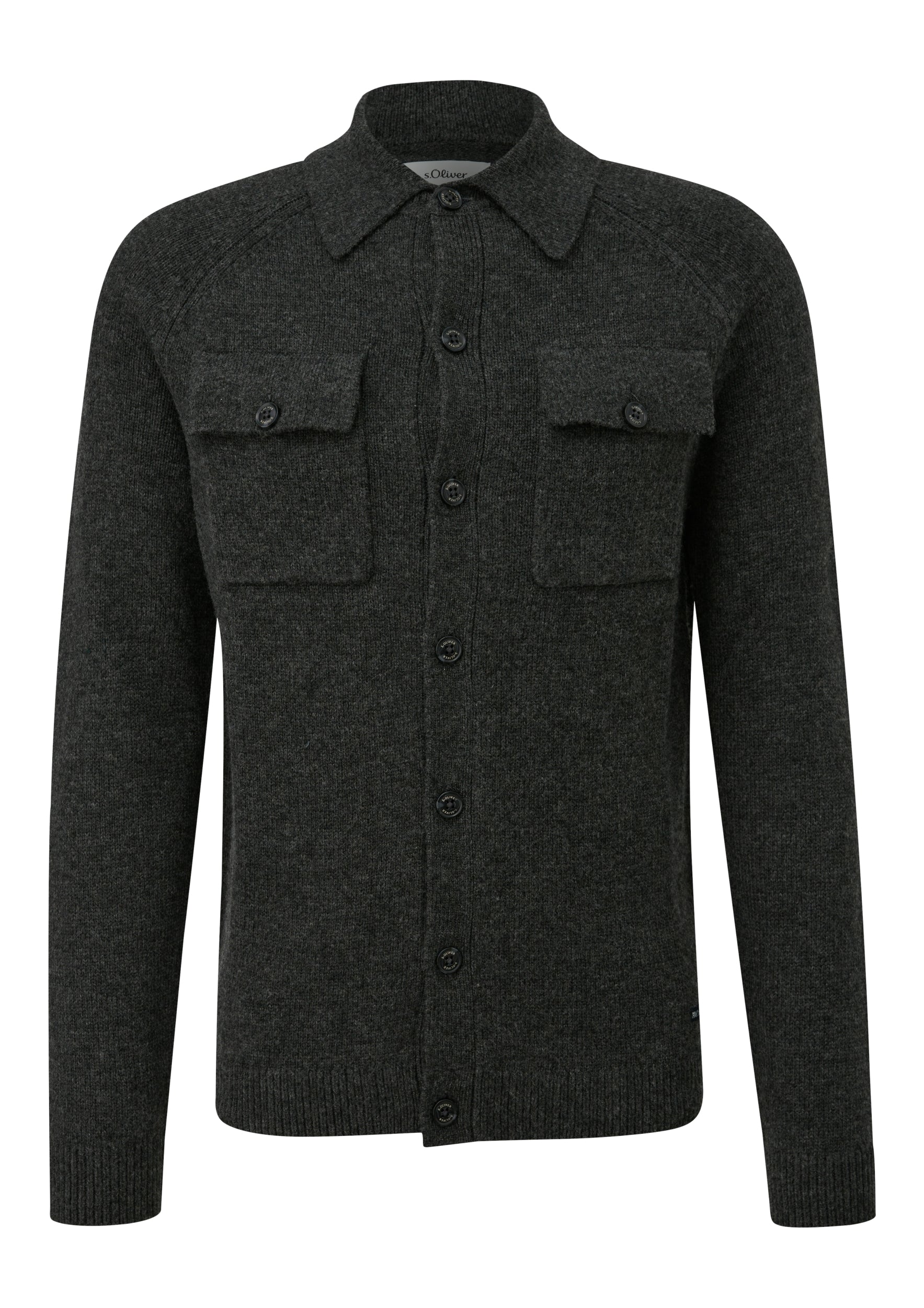 Strickjacke GREY/BLACK Bild 1