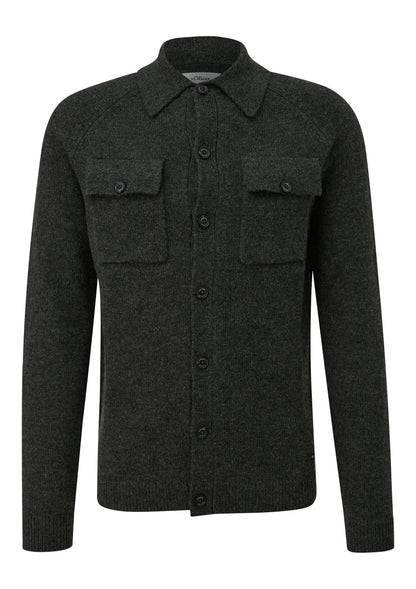 Strickjacke GREY/BLACK Bild 1