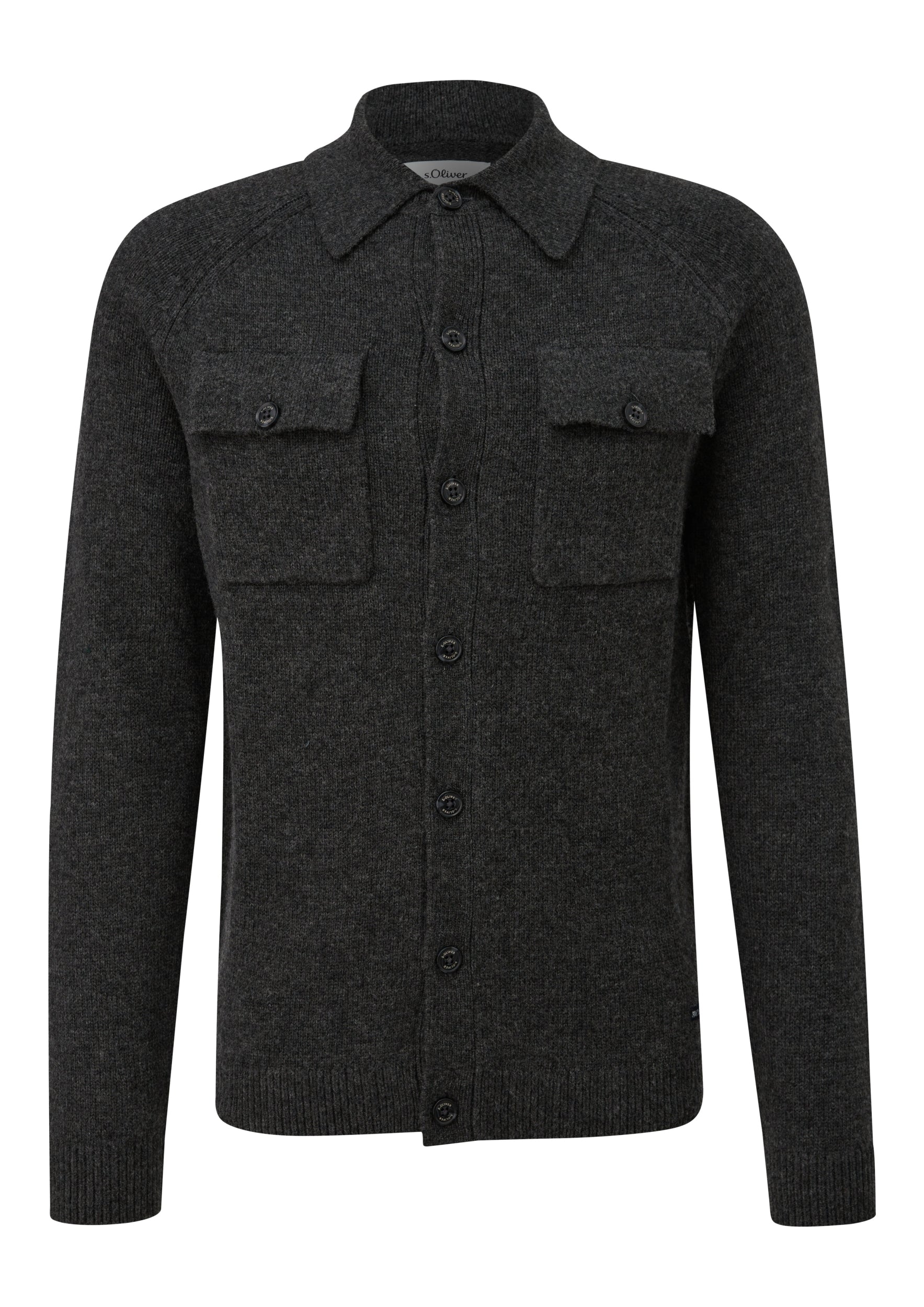 Strickjacke GREY/BLACK Bild 2