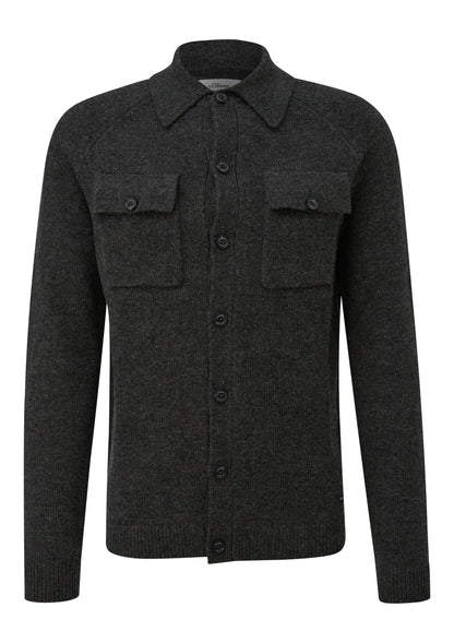 Strickjacke GREY/BLACK Bild 2