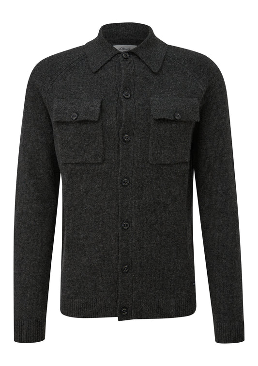 Strickjacke GREY/BLACK Bild 2