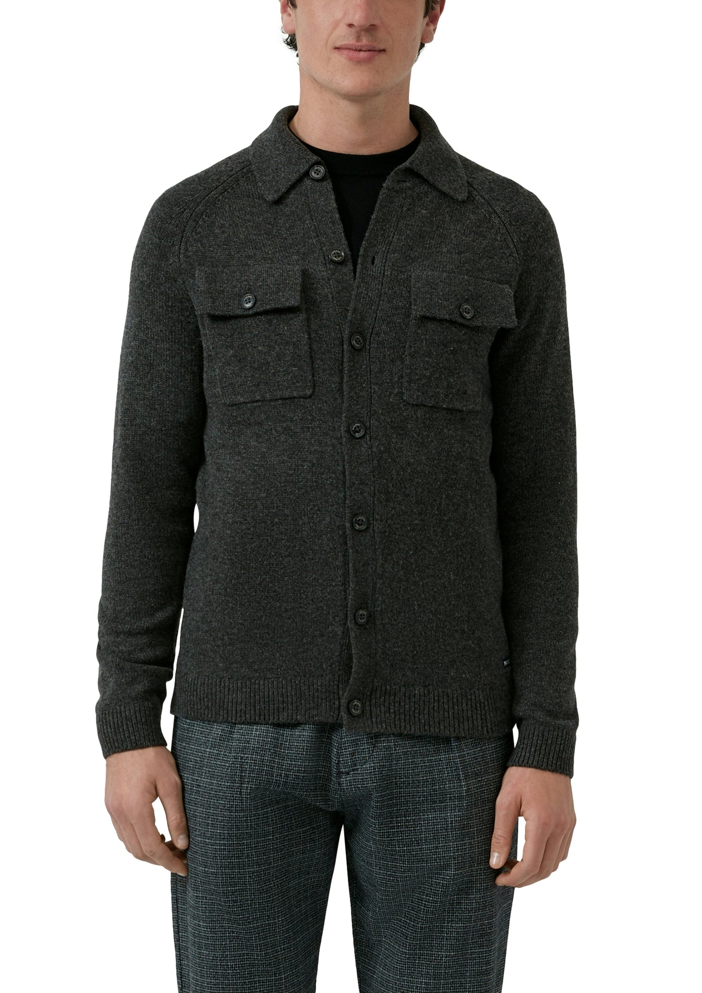 Strickjacke GREY/BLACK Bild 6