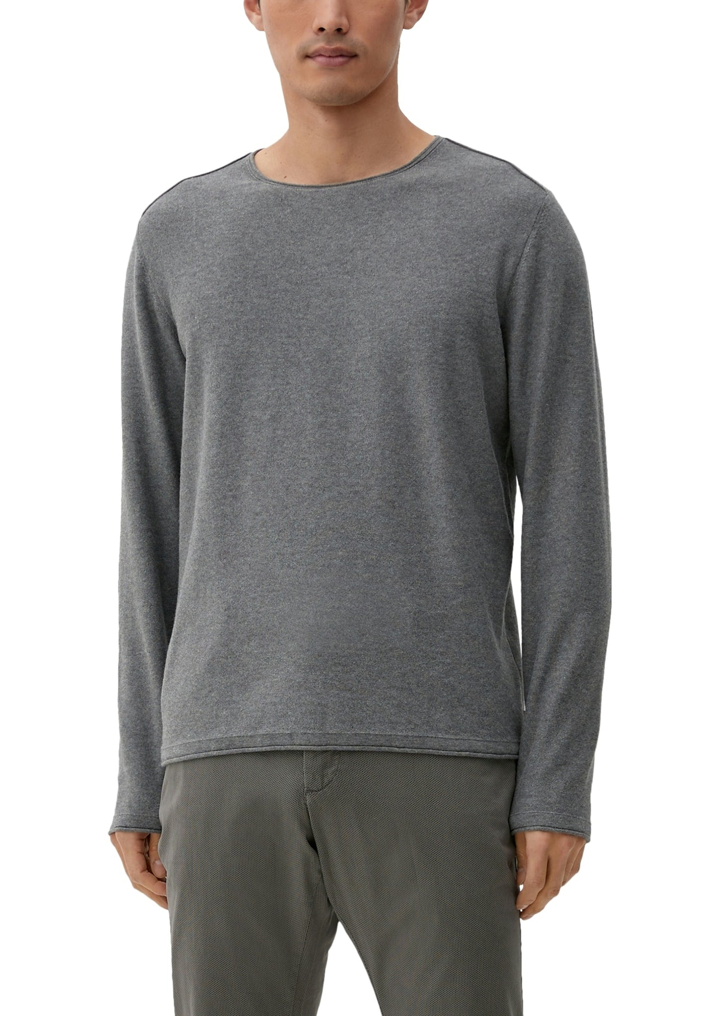 Strickpullover GREY/BLACK Bild 2