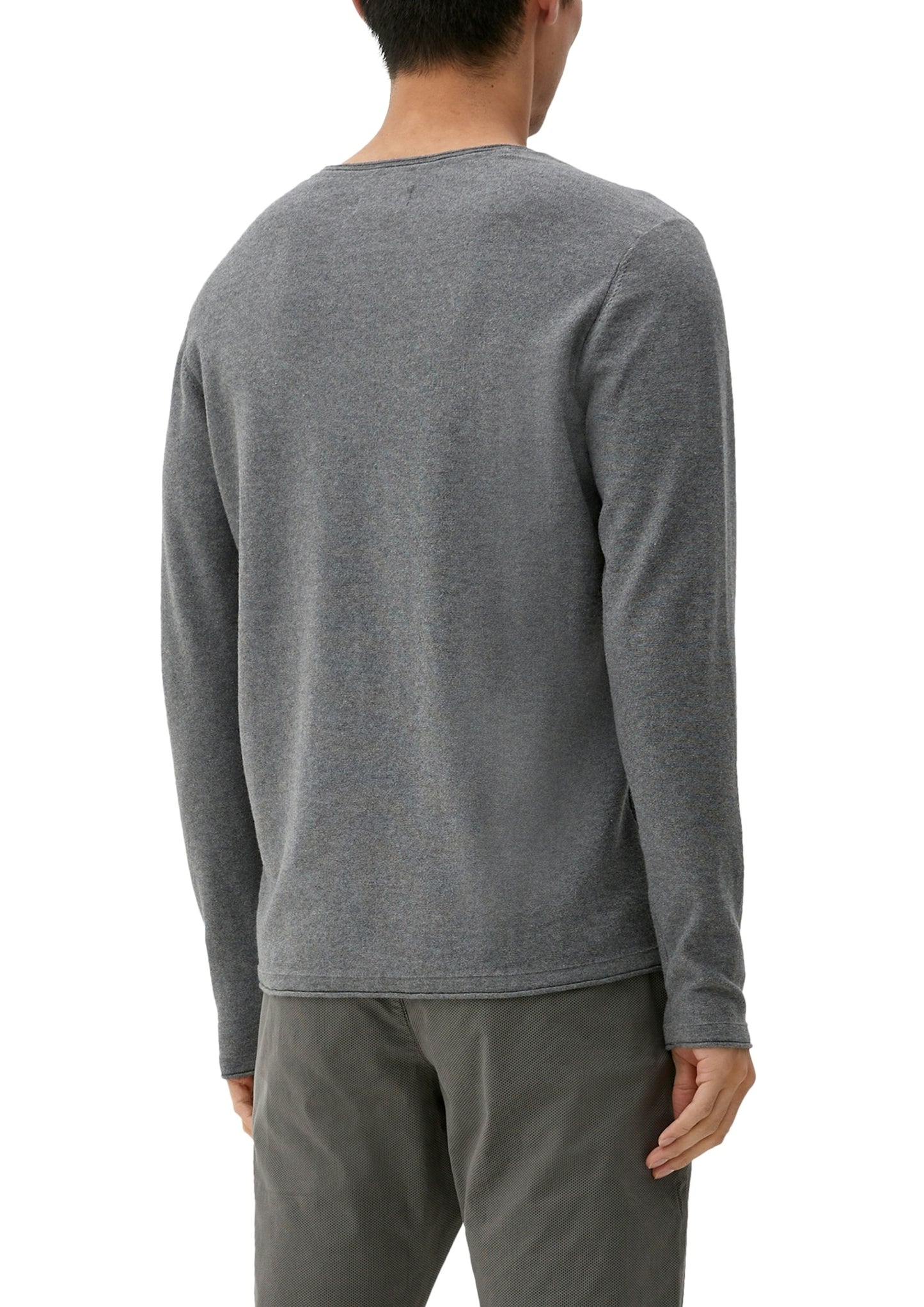 Strickpullover GREY/BLACK Bild 3