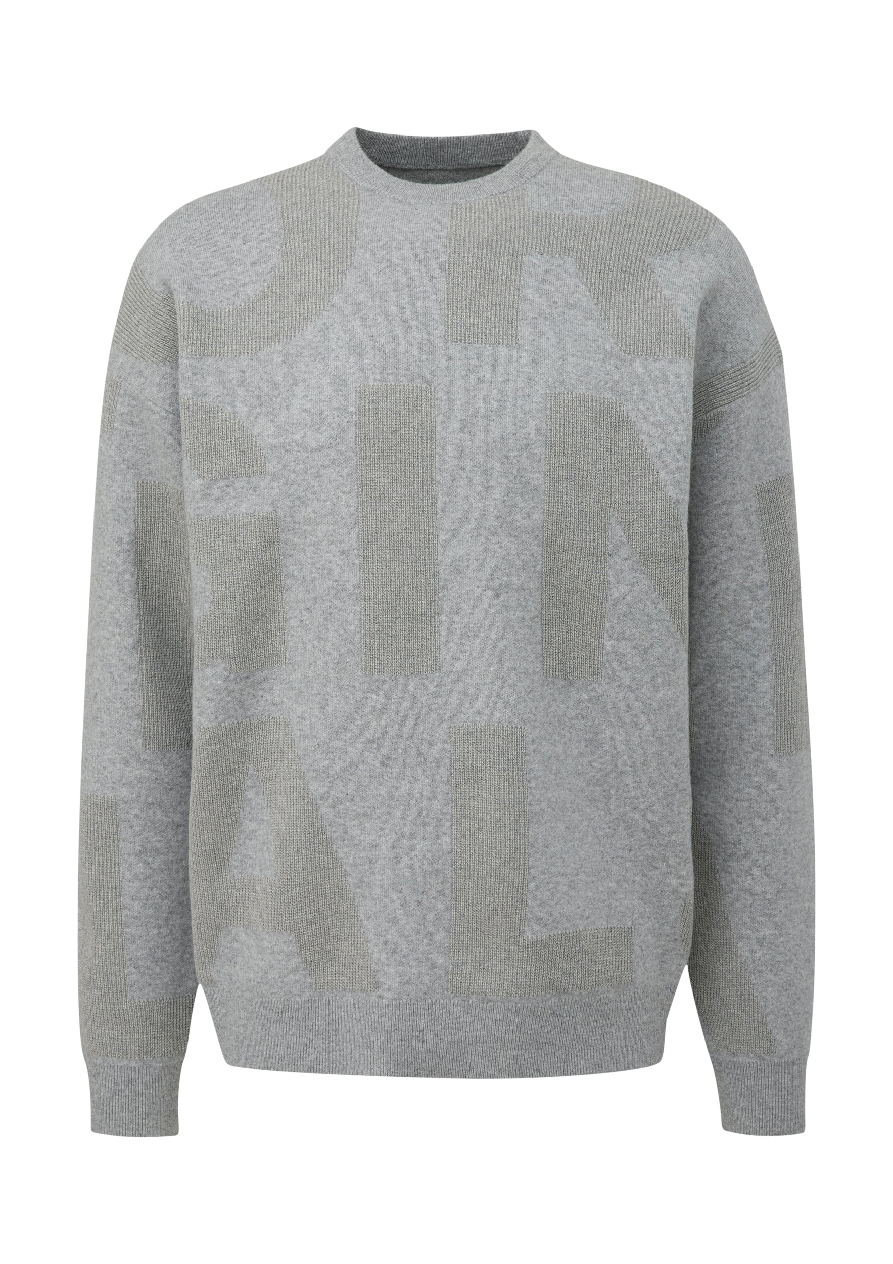 Strickpullover GREY/BLACK Bild 1