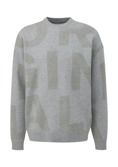 Strickpullover GREY/BLACK Bild 1
