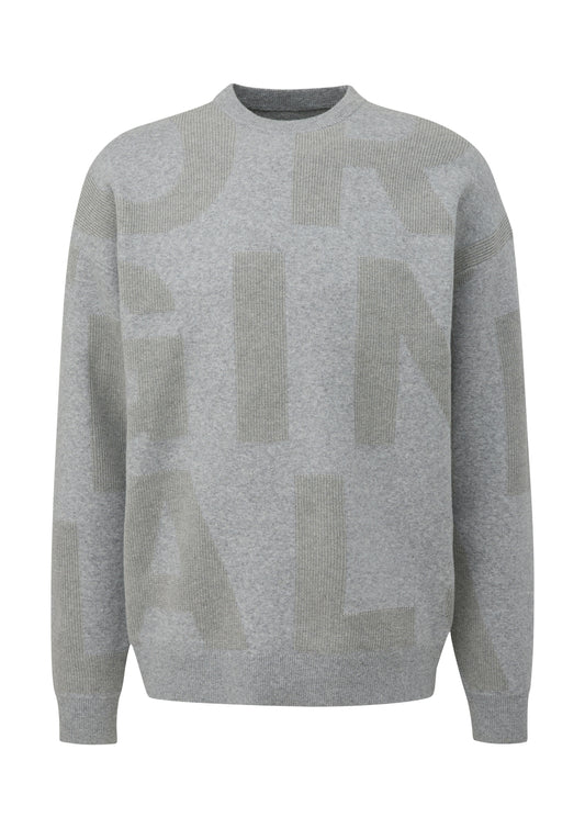 Strickpullover GREY/BLACK Bild 1