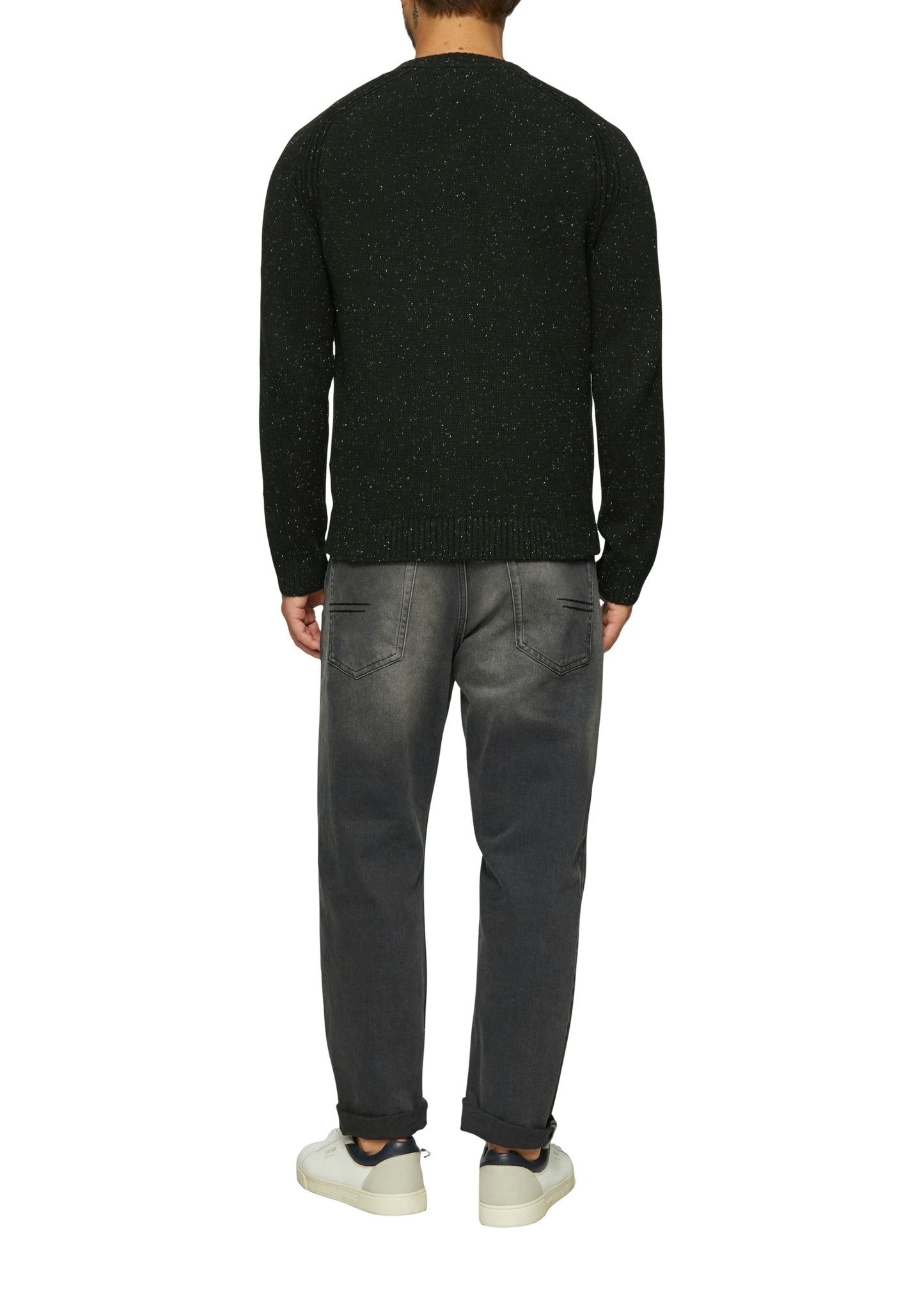 Strickpullover GREY/BLACK Bild 3