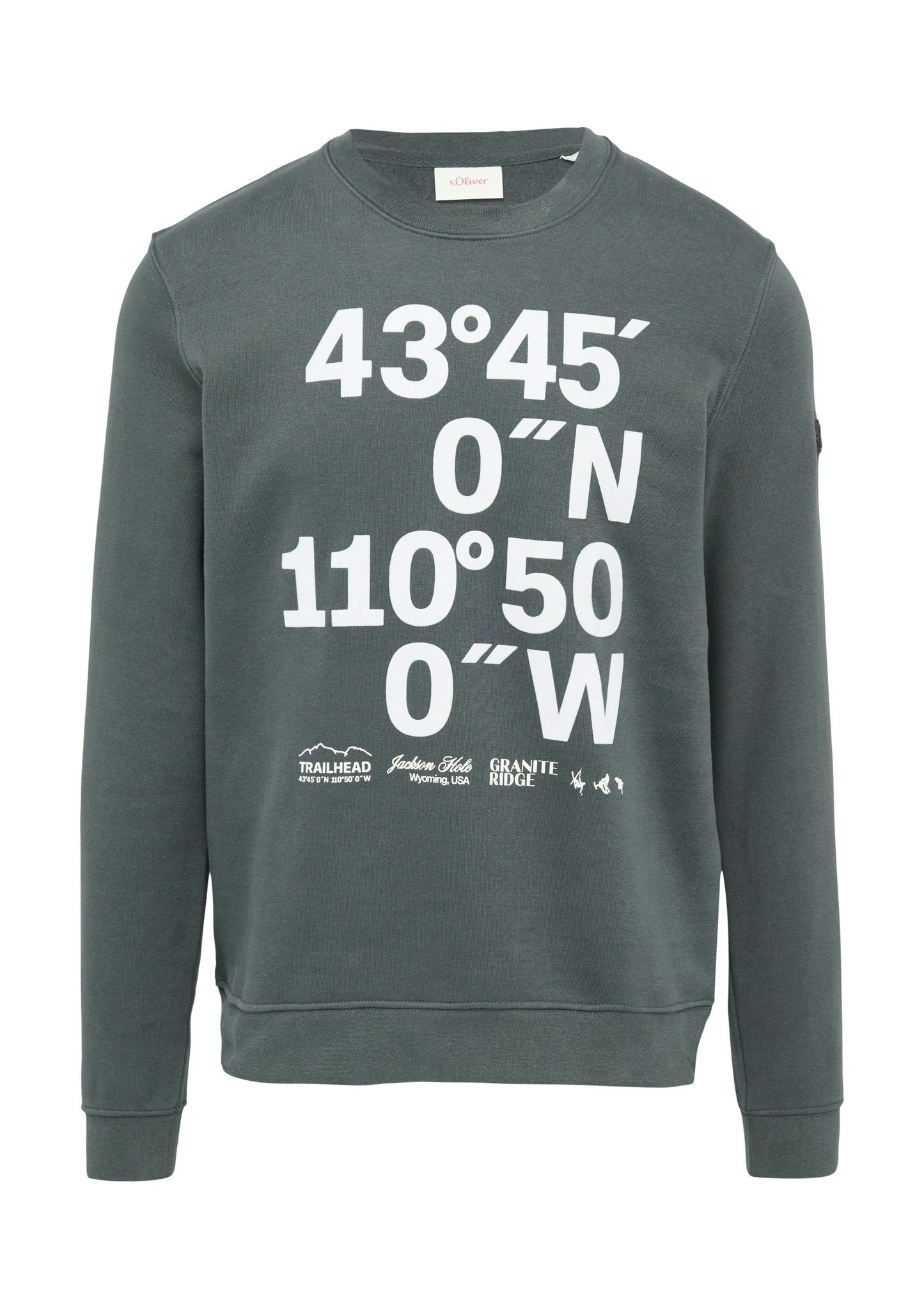 Sweatshirt GREY/BLACK Bild 1