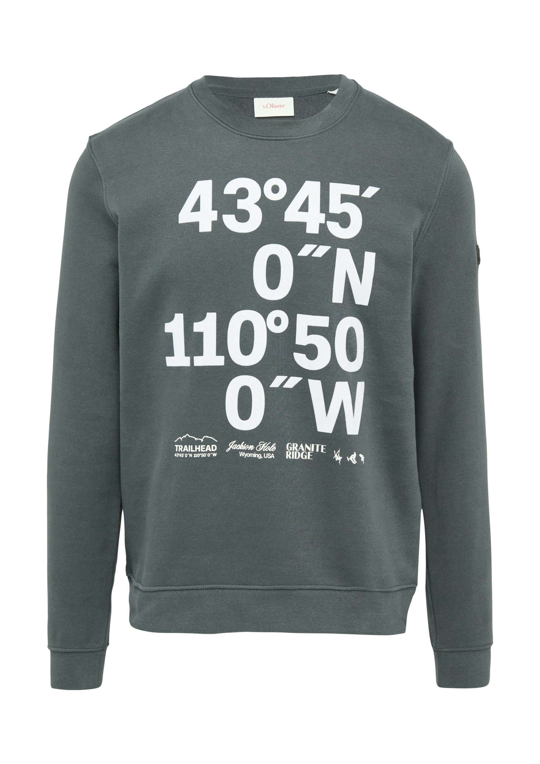Sweatshirt GREY/BLACK Bild 1