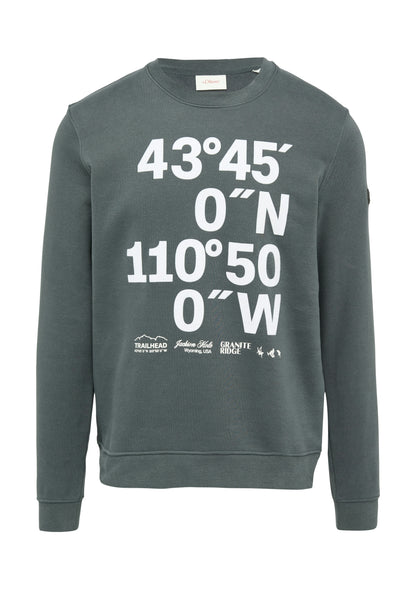 Sweatshirt GREY/BLACK Bild 1