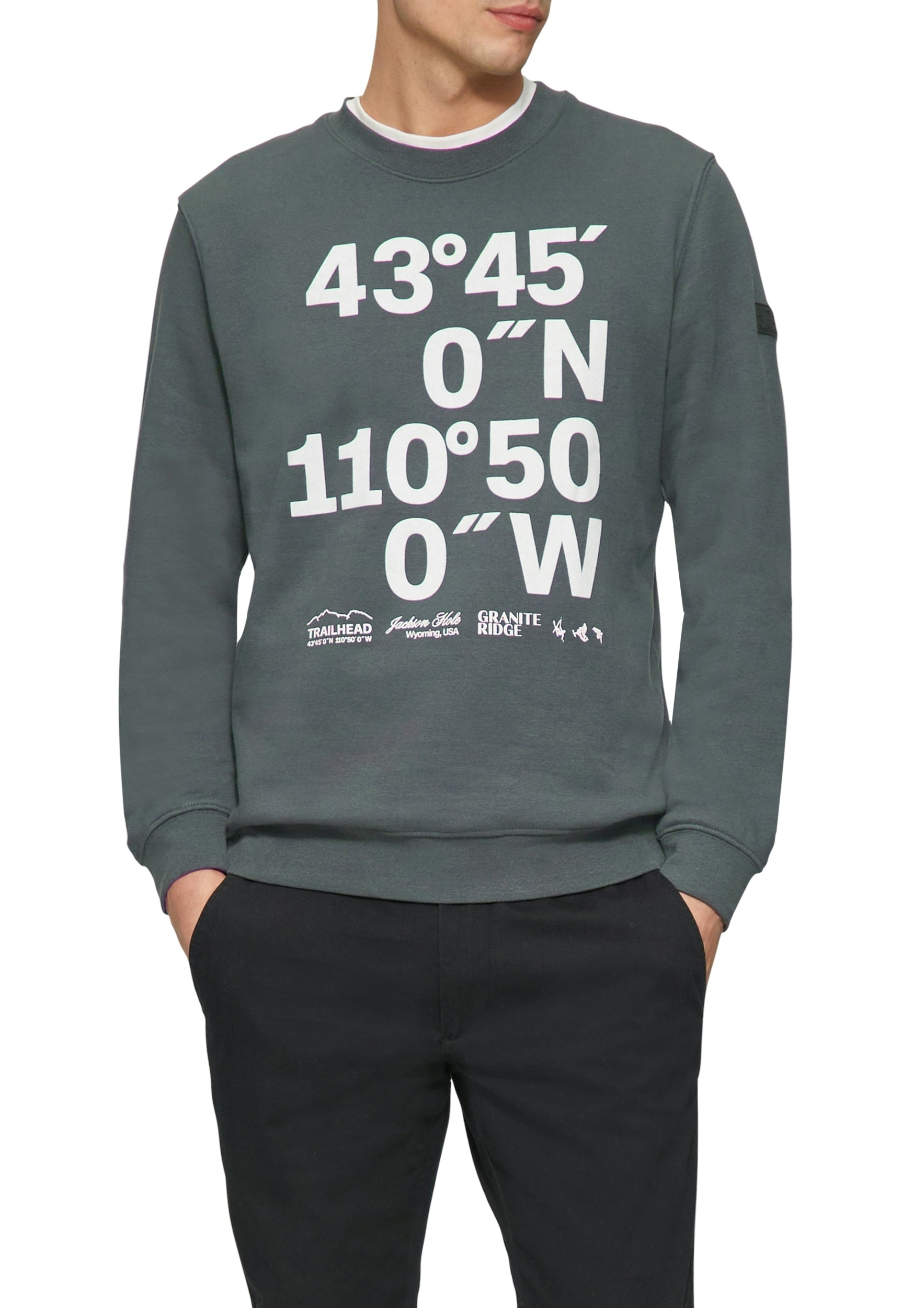 Sweatshirt GREY/BLACK Bild 2