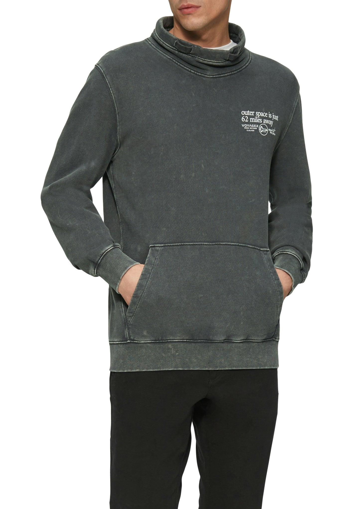 Sweatshirt GREY/BLACK Bild 2