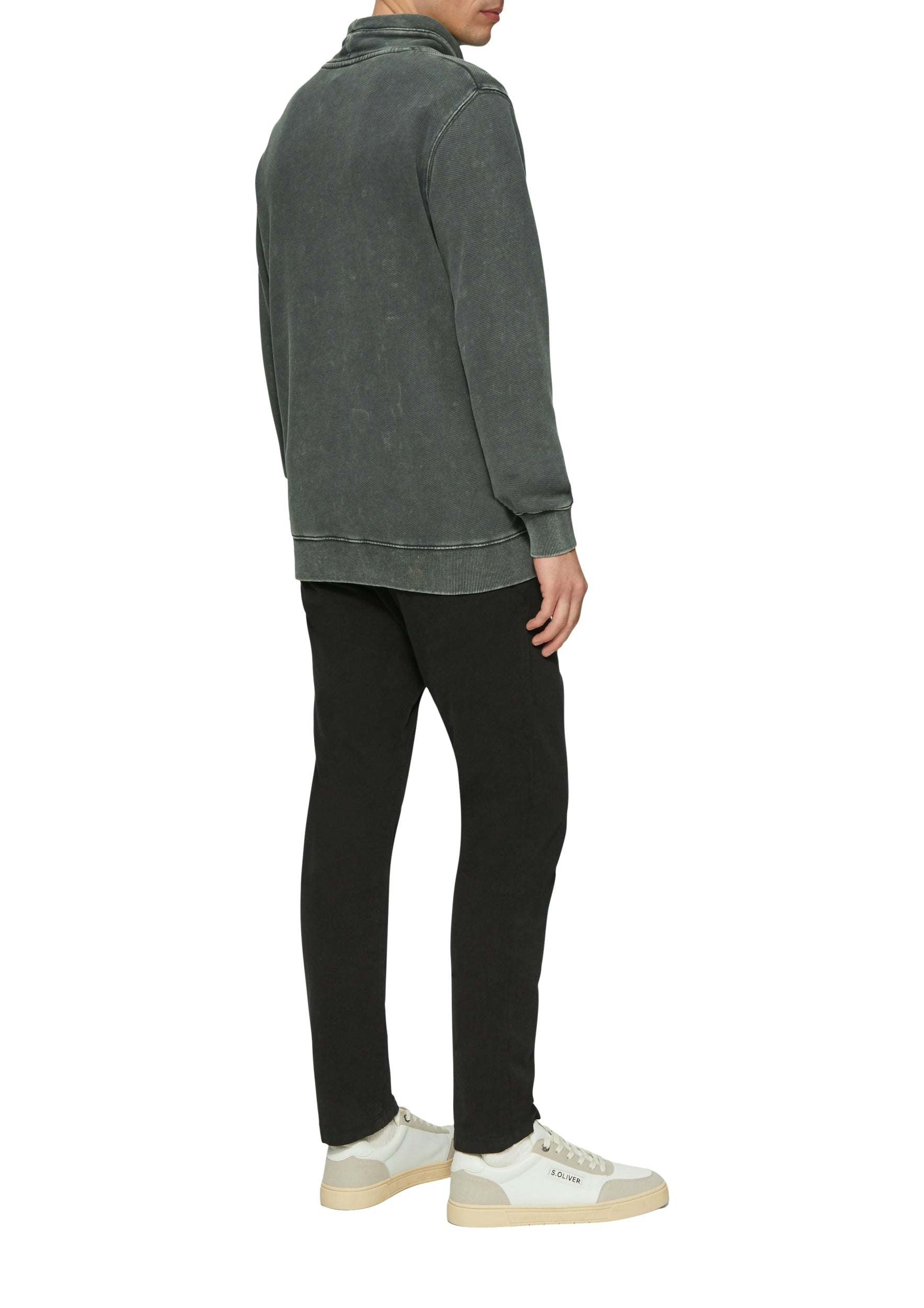 Sweatshirt GREY/BLACK Bild 3