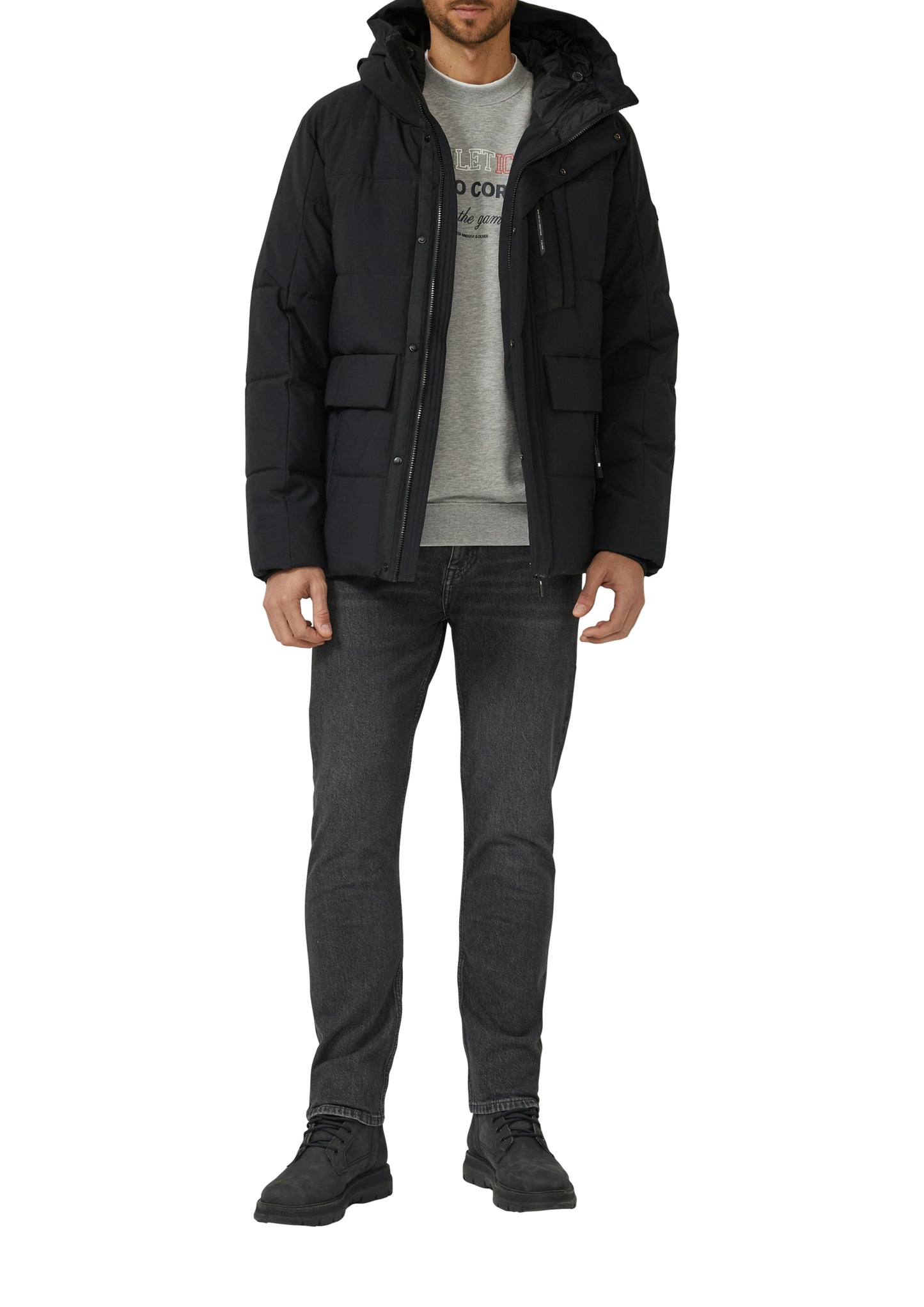 Sweatshirt GREY/BLACK Bild 4