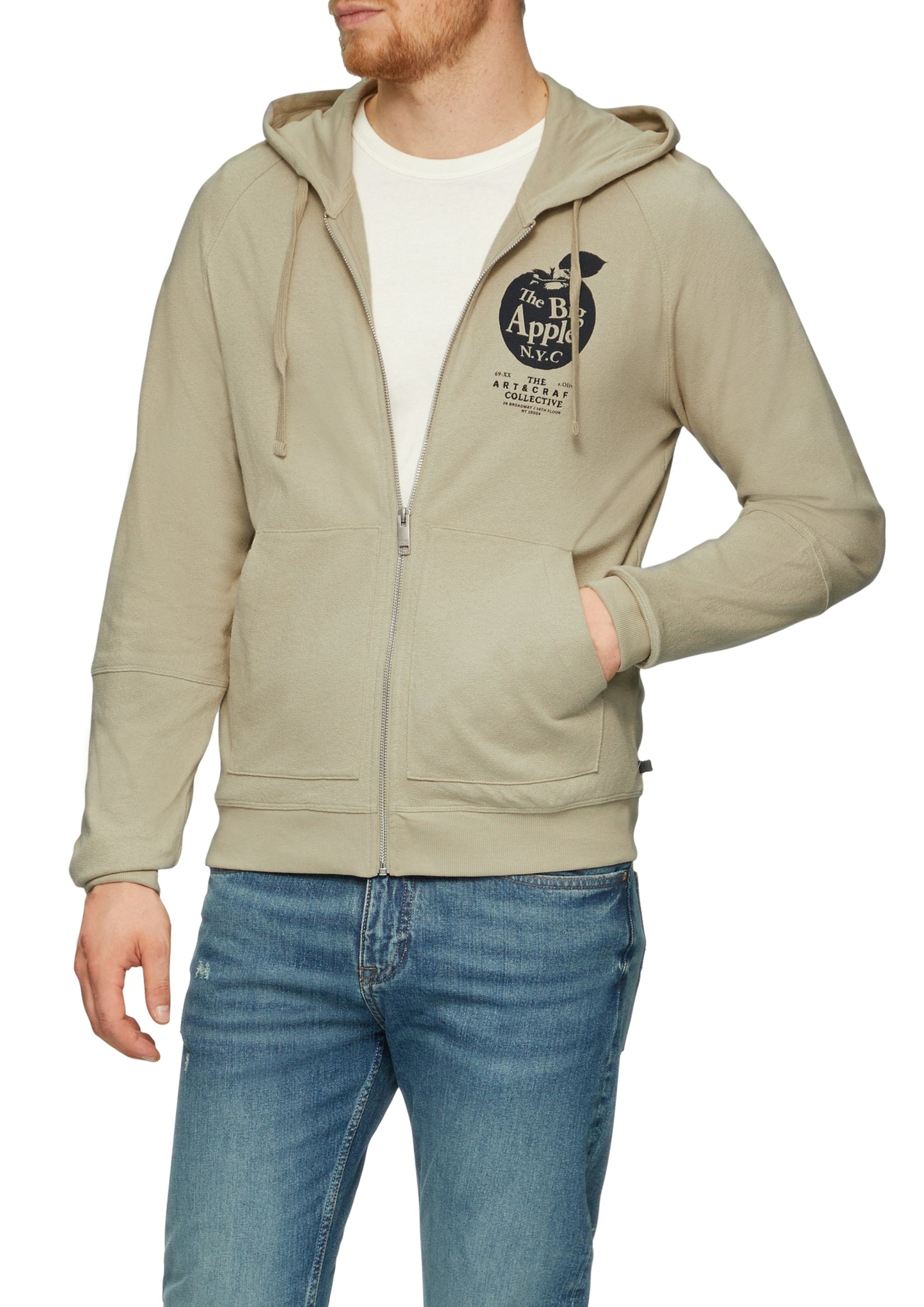 Sweatshirt Jacke BROWN Bild 3