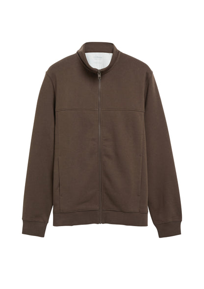 Sweatshirt Jacke BROWN Bild 1