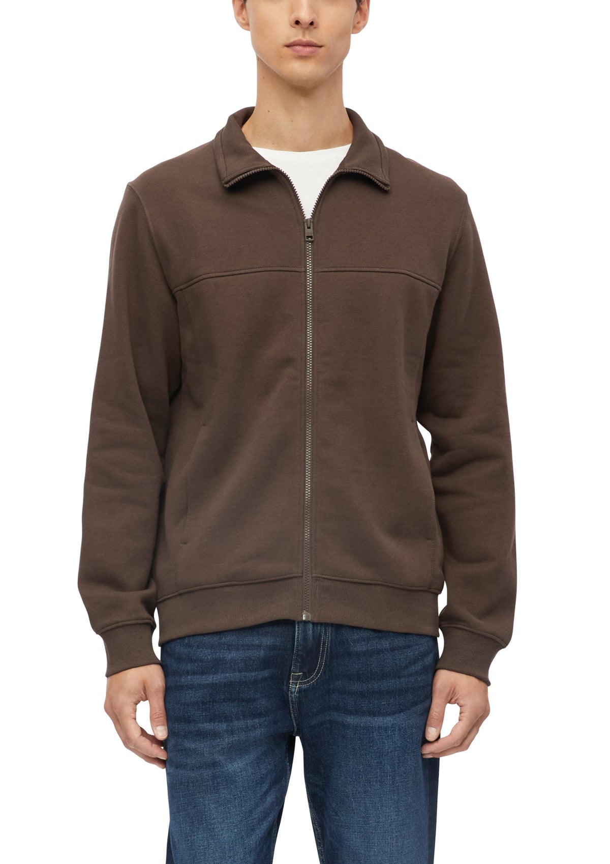 Sweatshirt Jacke BROWN Bild 2