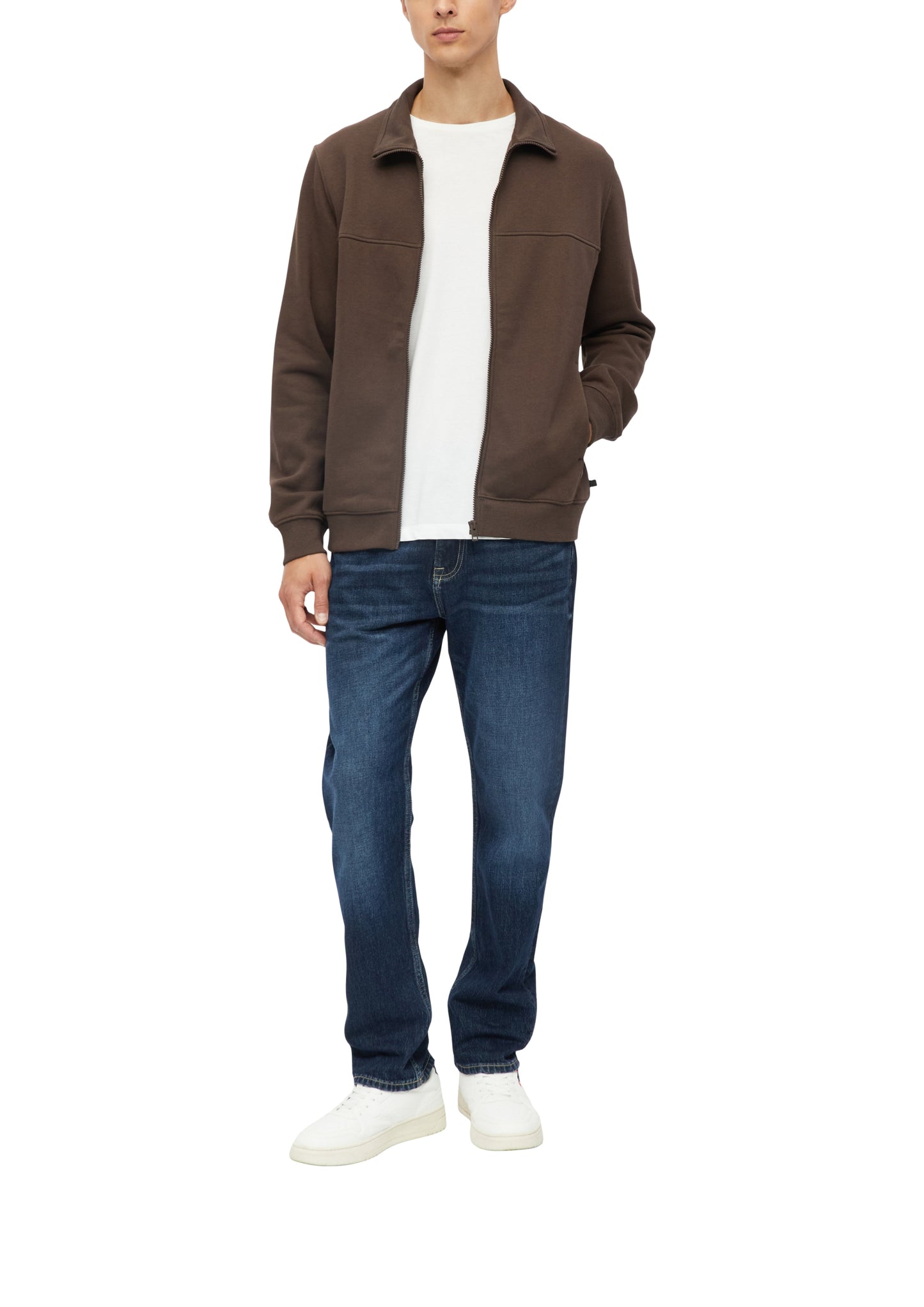 Sweatshirt Jacke BROWN Bild 4
