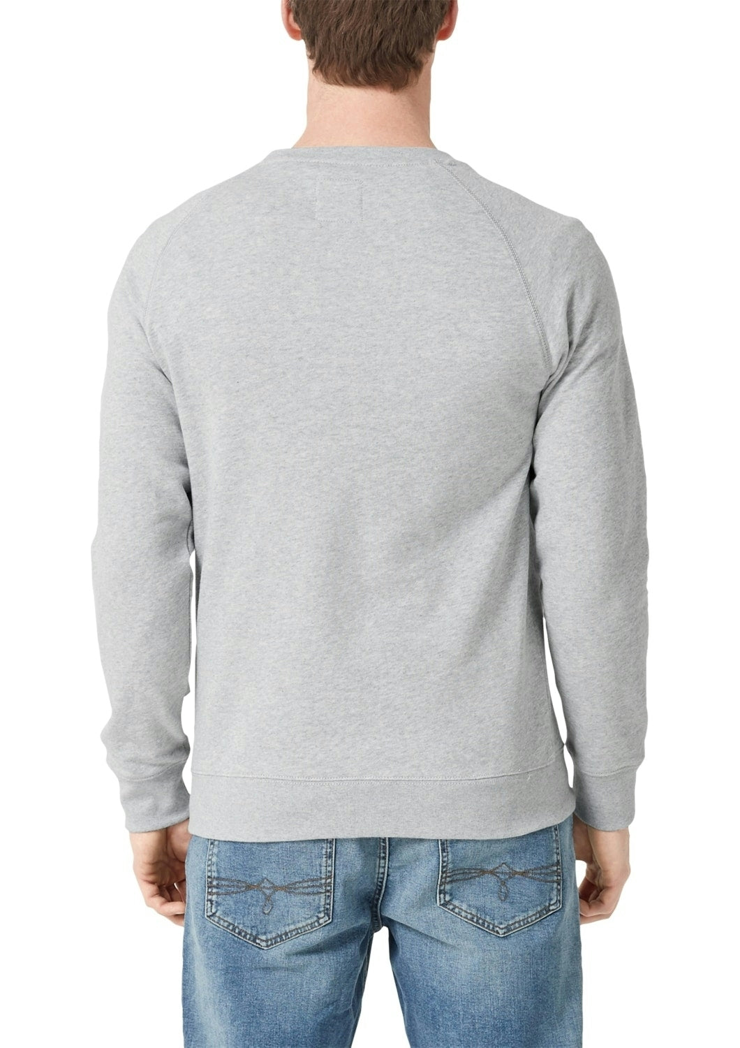 Sweatshirt langarm GREY/BLACK Bild 3