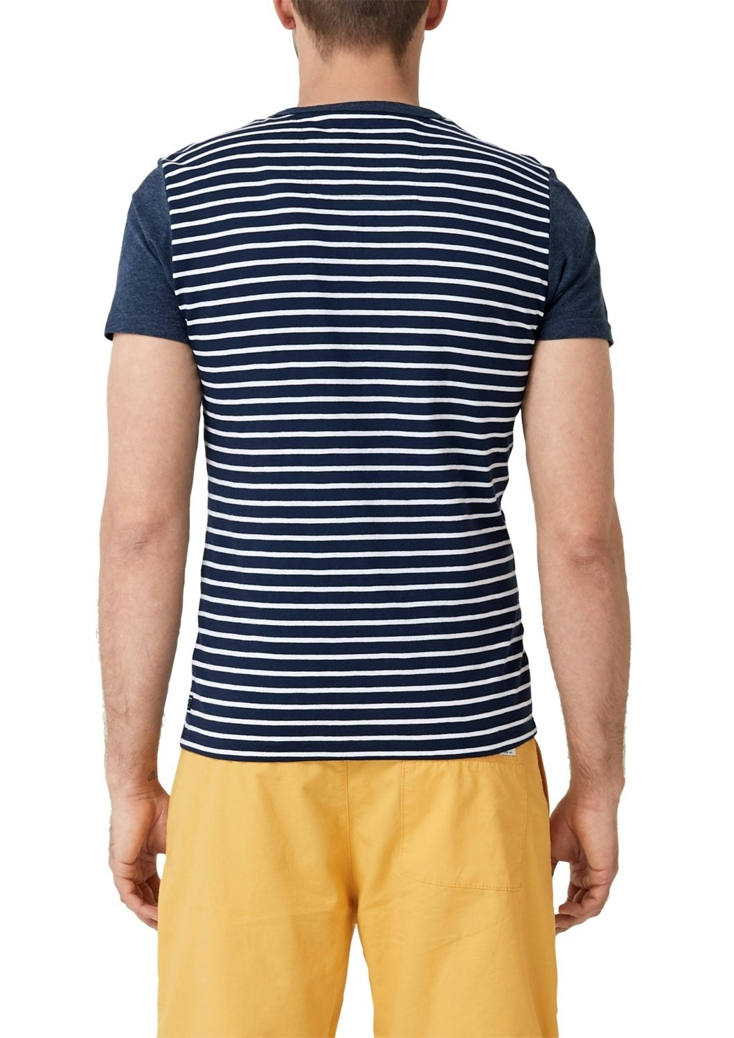 T-Shirt kurzarm blue strip Bild 3