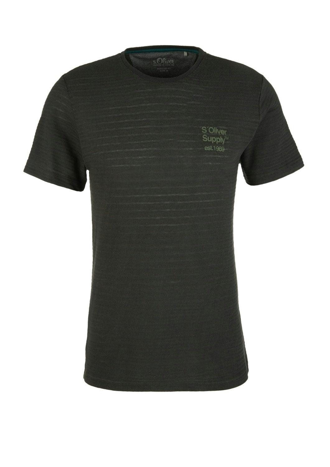 T-Shirt kurzarm charcoal Bild 1