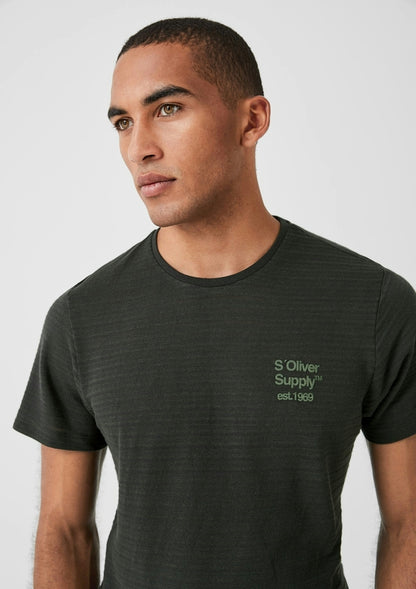 T-Shirt kurzarm charcoal Bild 4