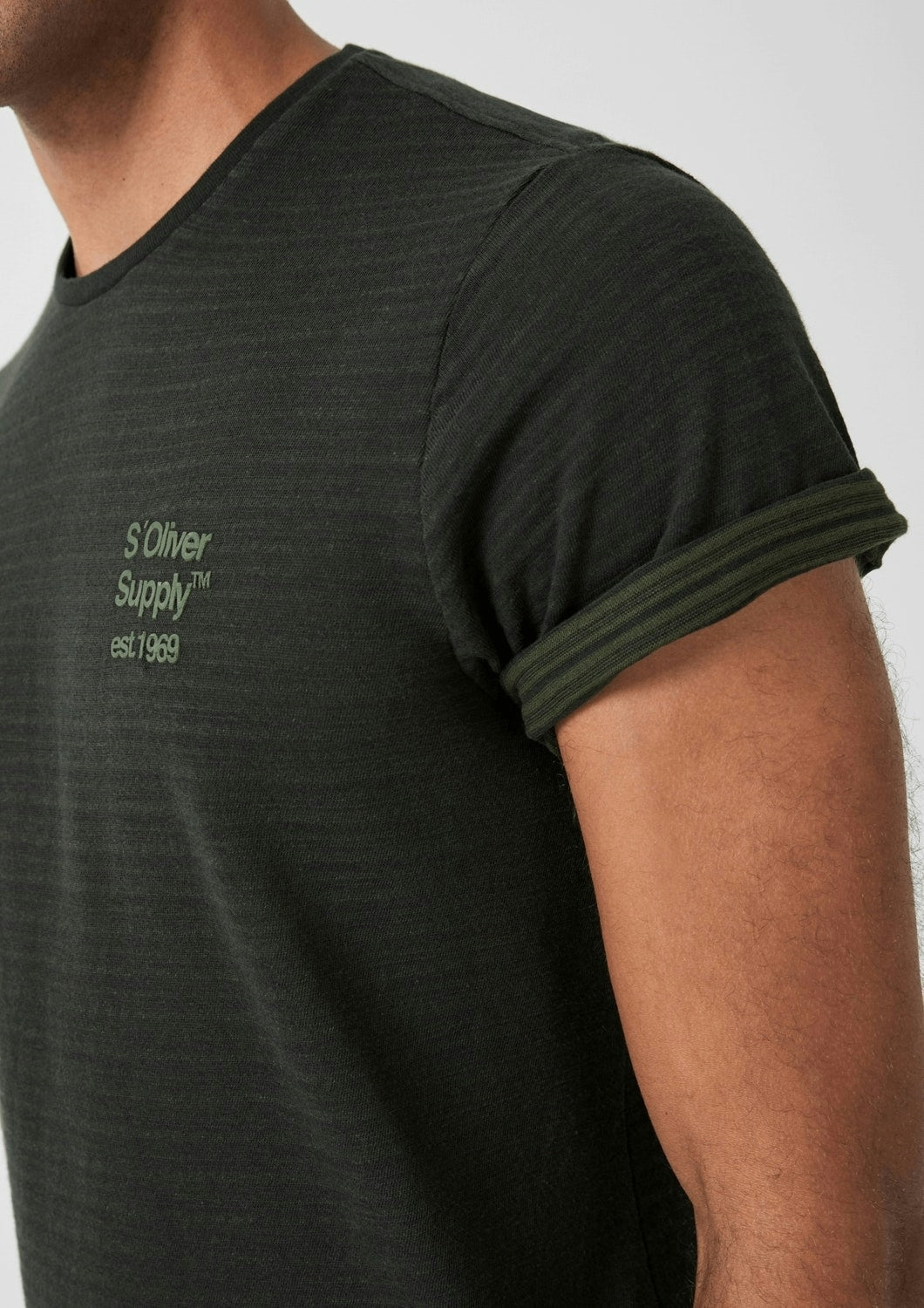 T-Shirt kurzarm charcoal Bild 5