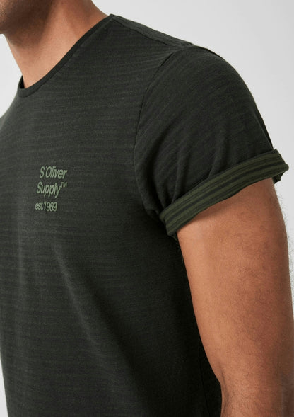 T-Shirt kurzarm charcoal Bild 5
