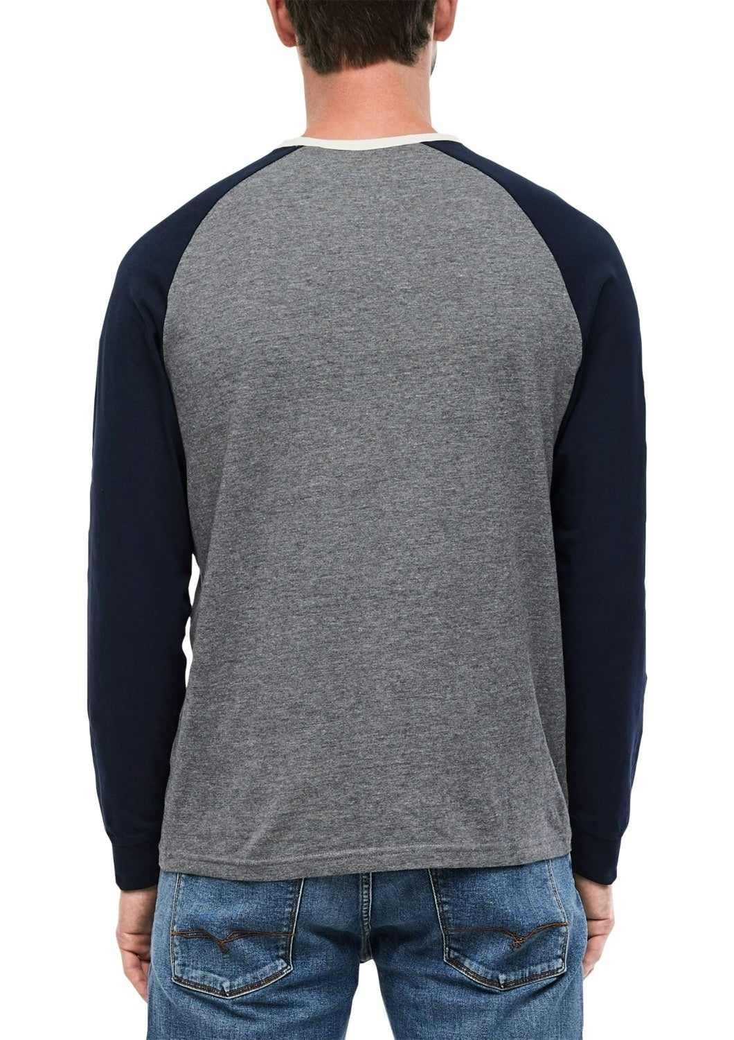 T-Shirt kurzarm GREY/BLACK Bild 3