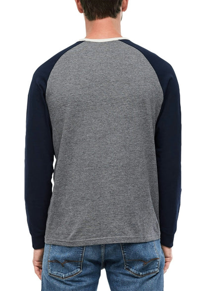 T-Shirt kurzarm GREY/BLACK Bild 3