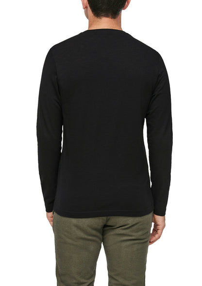 T-Shirt langarm GREY/BLACK Bild 3