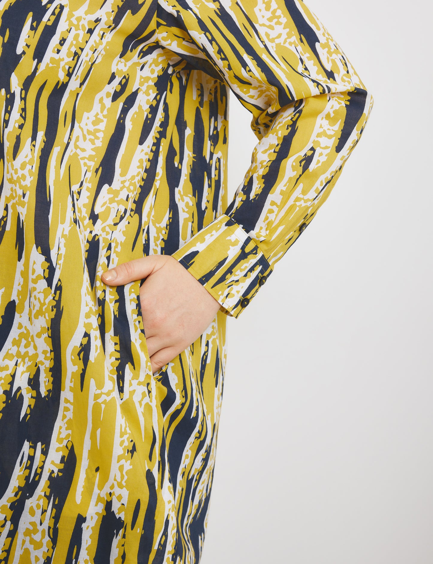 Long blouse with print