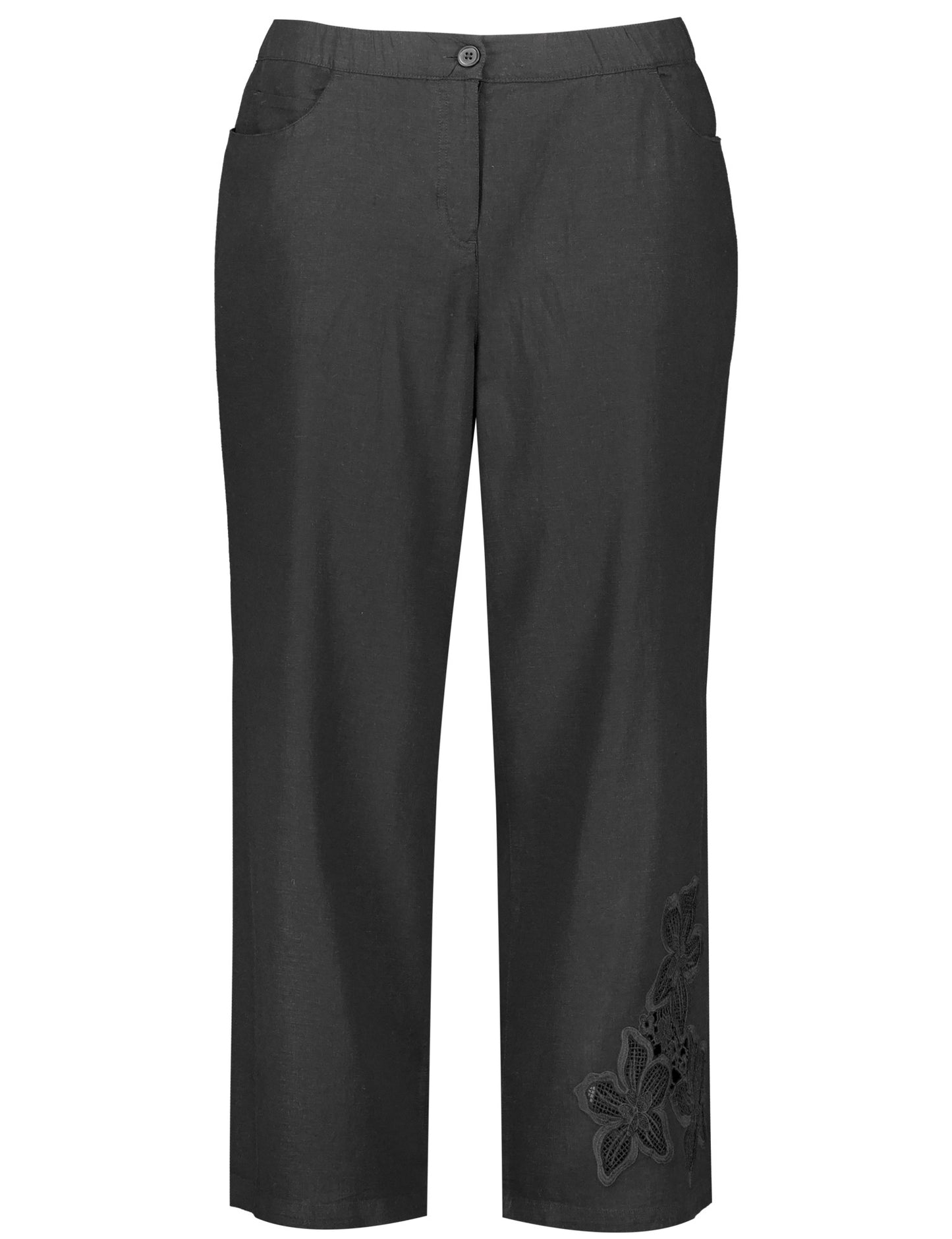 Hose Gewebe verkürzt BLACK Bild 1