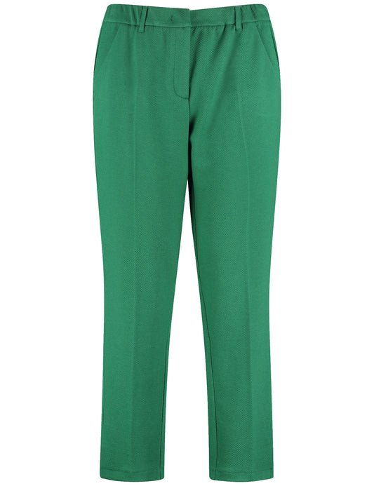 HOSE GEWIRKE (LEGGIN DARK GREEN Bild 1
