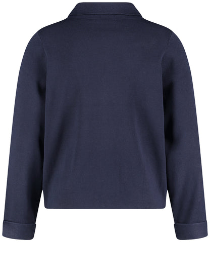 JACKE STRICK DARK LAKE BLUE Bild 2