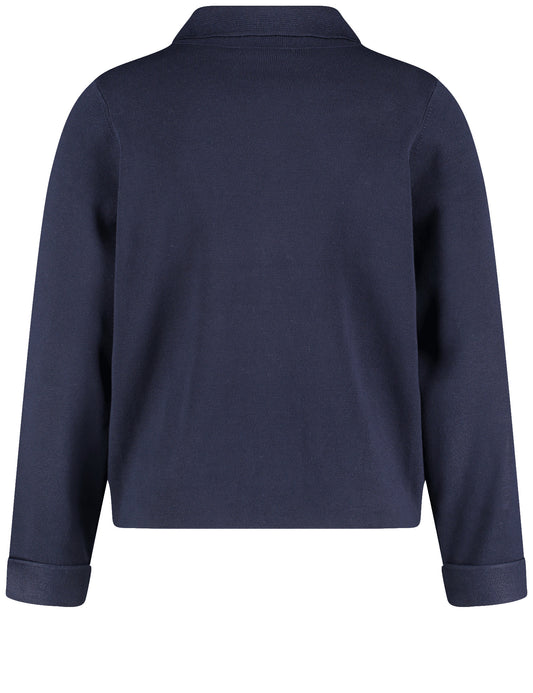 JACKE STRICK DARK LAKE BLUE Bild 2