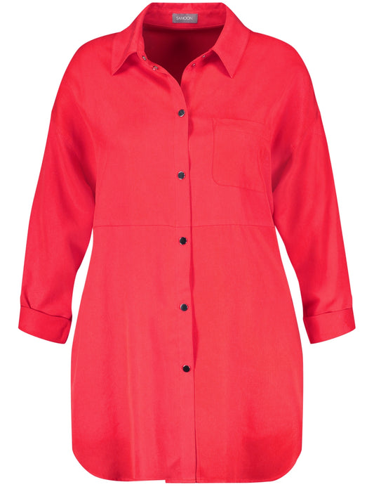 Longbluse aus Lyocell 6420 Bild 1