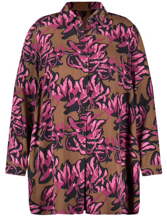Longbluse mit Floralprint 7362 Bild 1