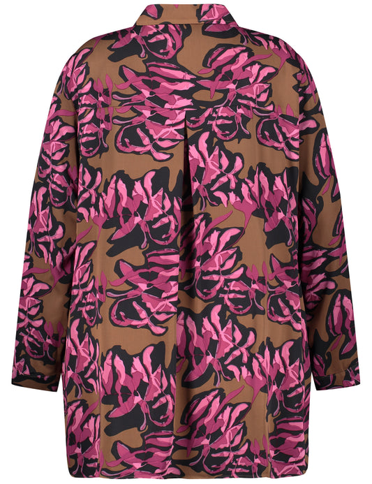 Longbluse mit Floralprint 7362 Bild 2