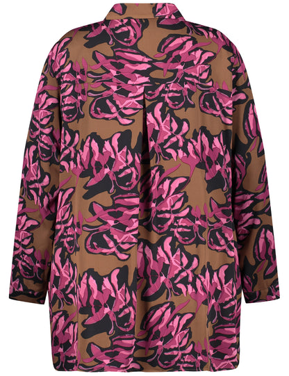 Longbluse mit Floralprint 7362 Bild 2