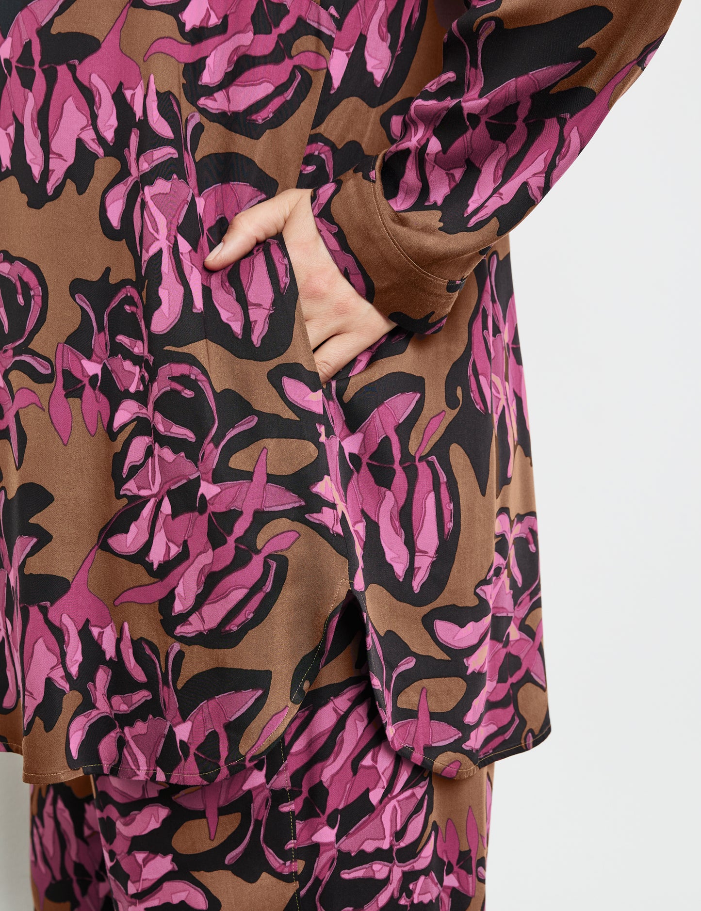 Longbluse mit Floralprint 7362 Bild 4