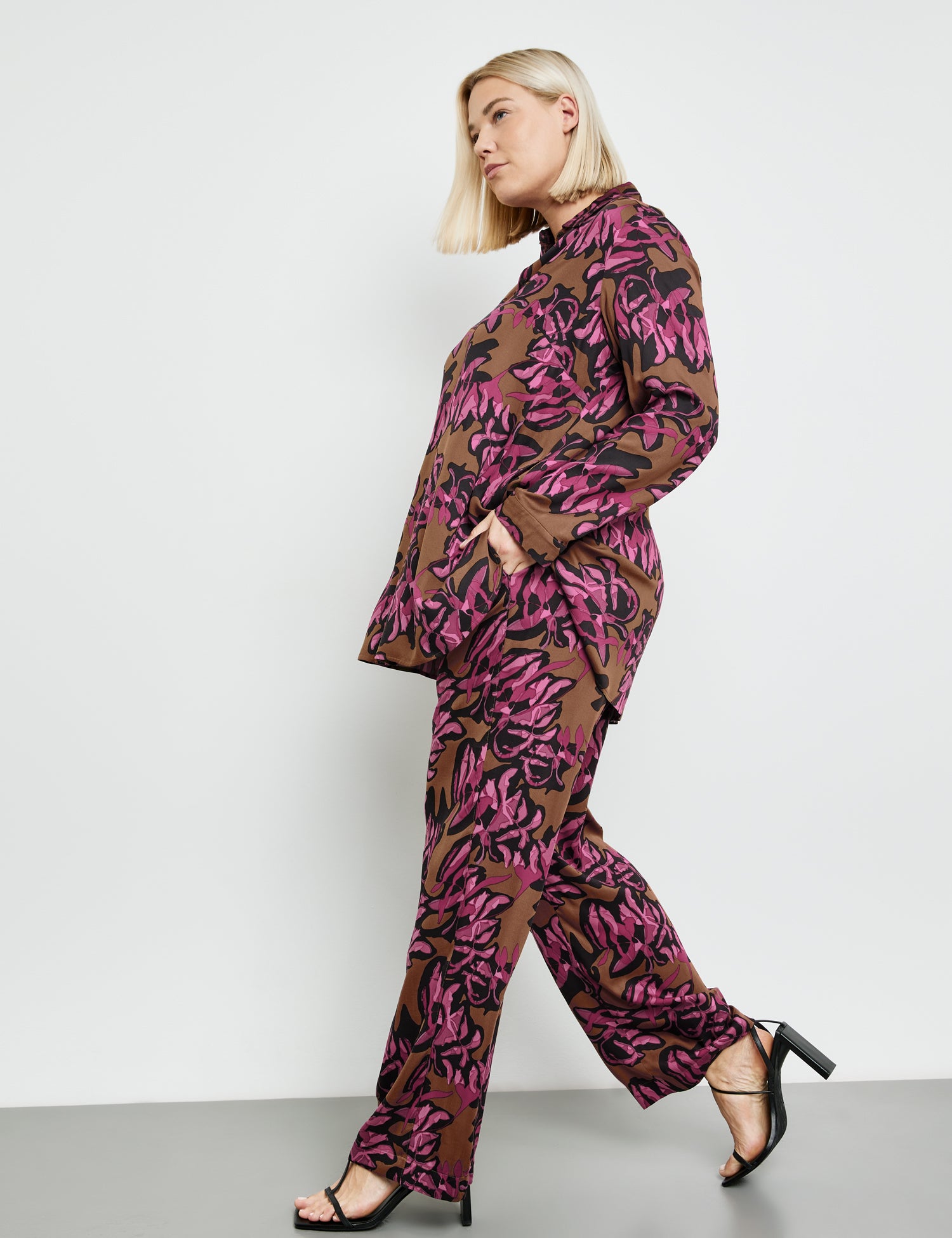 Longbluse mit Floralprint 7362 Bild 7