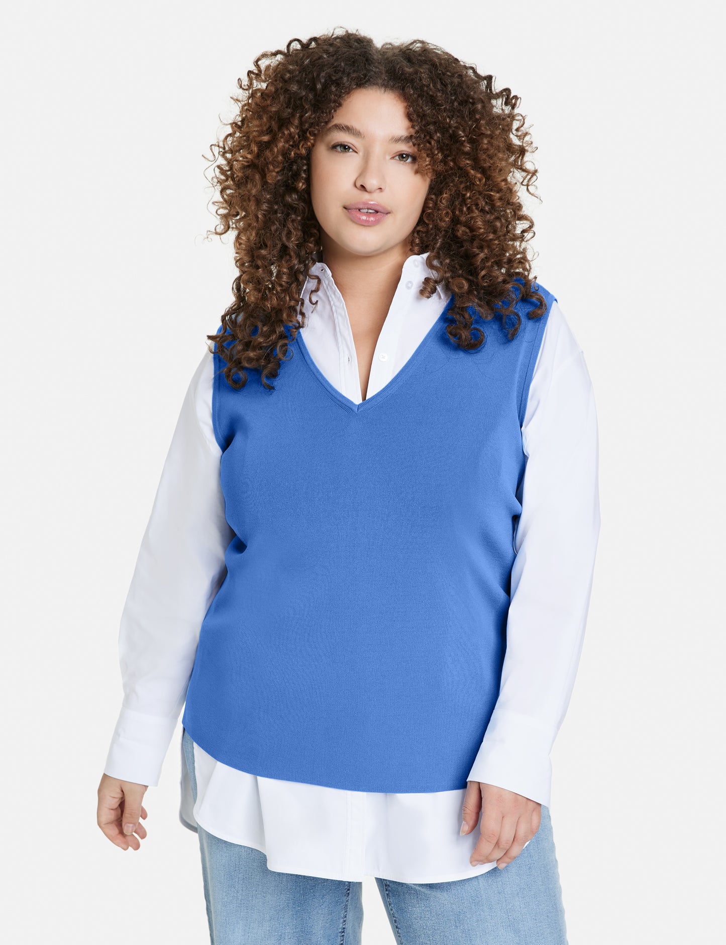 Pullunder mit V-Ausschnitt 8710 Bild 3